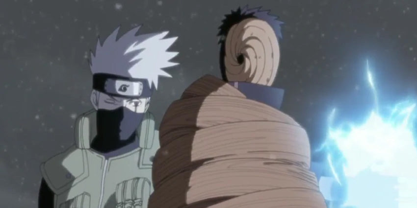 Tobi et Kakashi