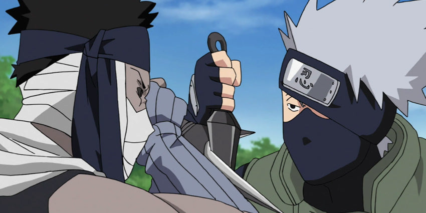 Zabuza contre Kakashi