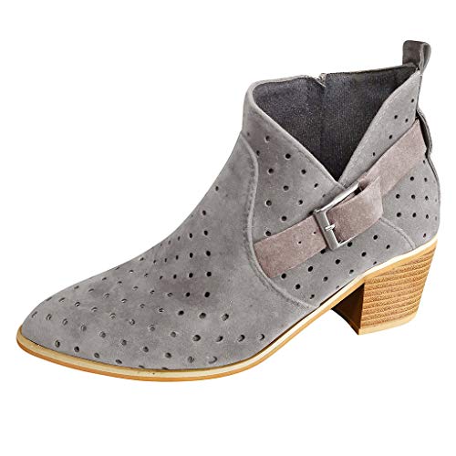 gray booties wide width