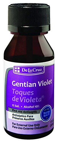 De La Cruz Gentian Violet - Violeta De Genciana - Tincture Of Violet 1 |  Ninelife - Lebanon