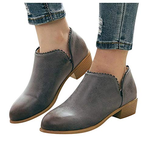 womens grey dress booties