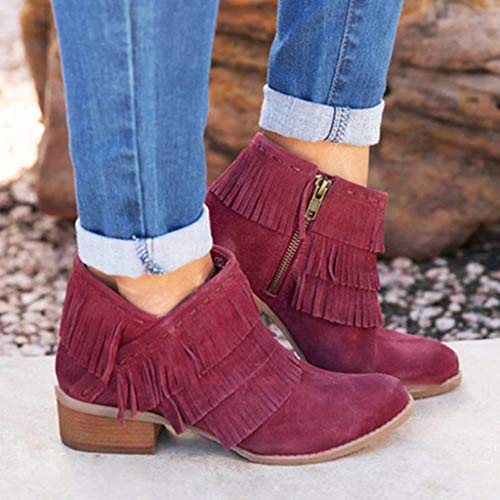 wine booties low heel