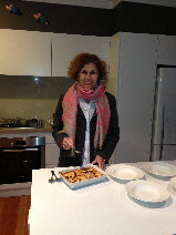 Julie and the fab Bread and Butter Pudding