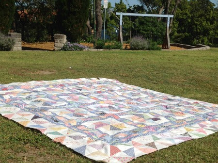 Finished Quilt Top