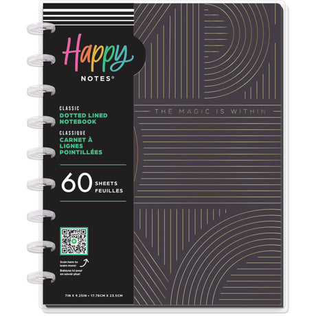Black Pages Classic Notebook – The Happy Planner