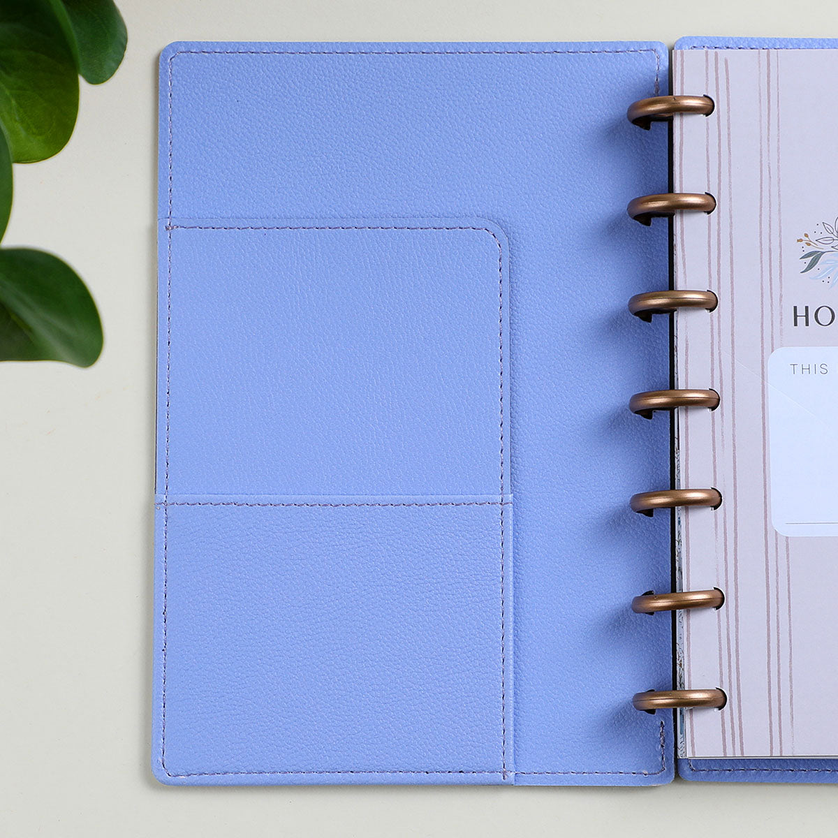 Happy Planner Periwinkle MINI DELUXE Snap In Cover - Planners Avenue