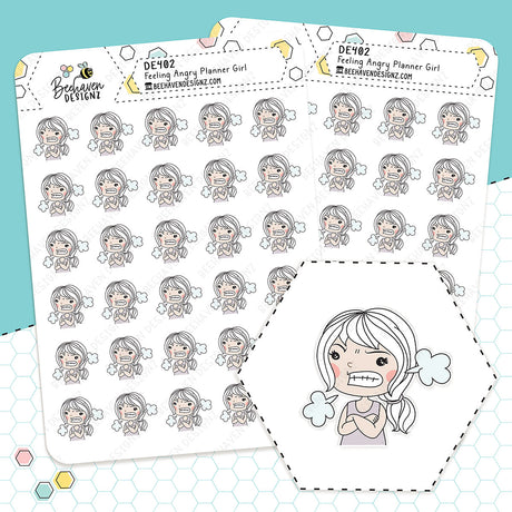 Hobonichi Weeks Mini Sticky Notes Hand Drawn Planner Stickers and Bullet  Journal Emoti Stickers 