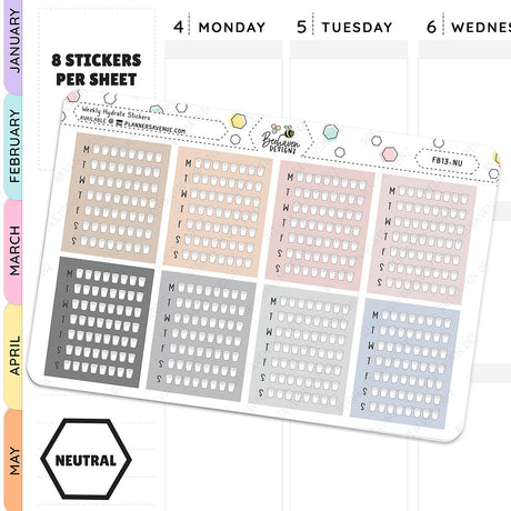 32 Habit Tracker Stickers - Strawberry – Stickers by AshleyK