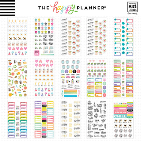 Me & My Nig Ideas The Happy Planner Essentials Tracker & Checklist