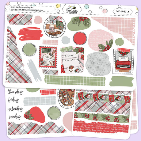 Mystery Journaling Sticker Kit