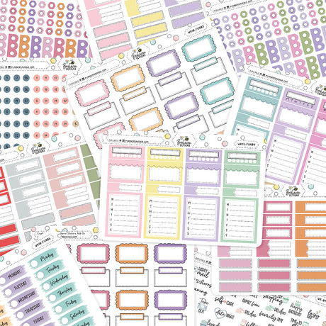 Freebie Grab Bag - LIMIT 3 PER ORDER, Freebie Mix Planner Stickers, Mi