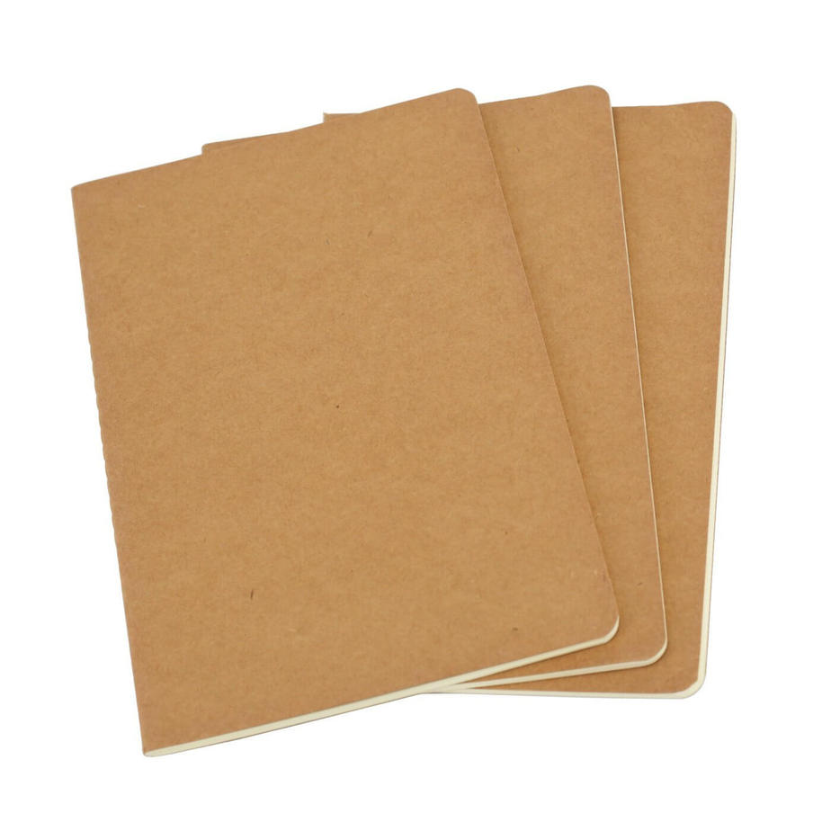 Brown A5 Plain Notebook