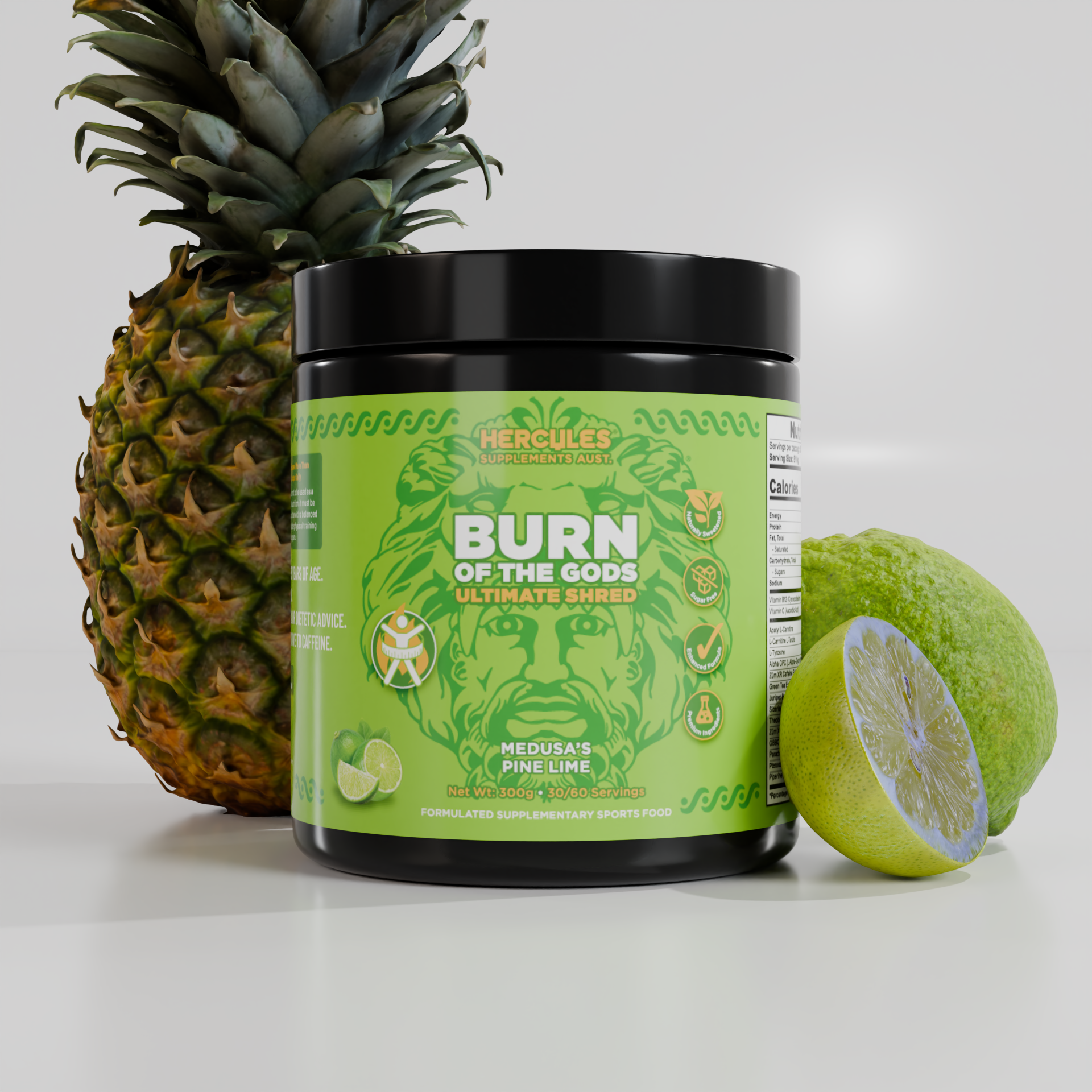 Burn of the Gods - Fat Burner - Hercules Supplements Aust product image