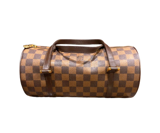 LOUIS VUITTON Damier Ebene Tribeca Carré Bag - A Retro Tale