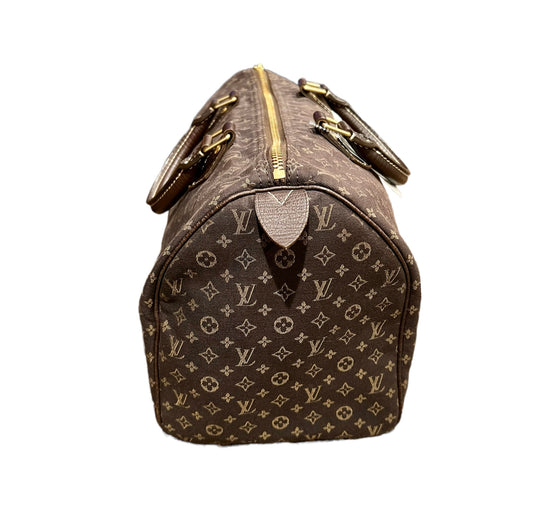 Louis Vuitton keepall 55 Monogram Brown Leather ref.536990 - Joli Closet