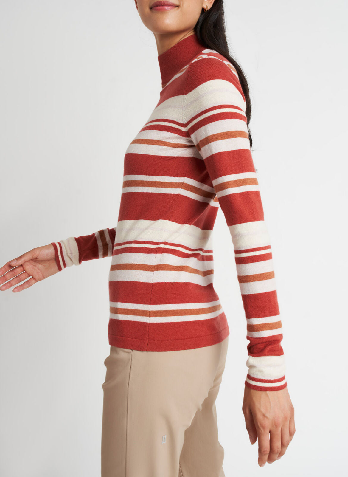 KNIT SWITCHING STRIPE BLOUSON | gulatilaw.com