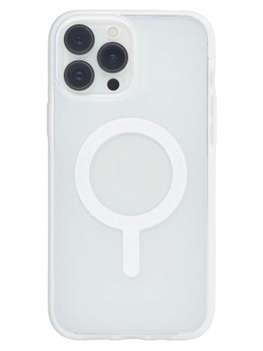 BodyGuardz Ace Pro Phone Case with MagSafe for iPhone 13 Pro Max - Clear/White - Brand New