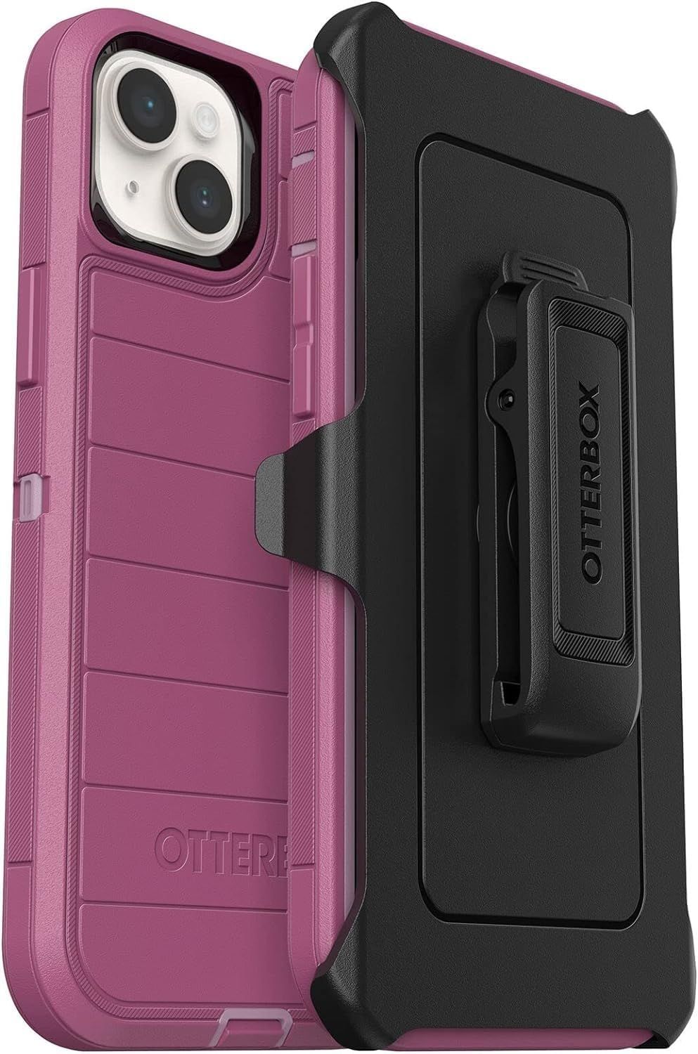 Otterbox Defender Pro Series Phone Case + Holster for iPhone 14 Pro Max - Morning Sky (Pink) - Brand New