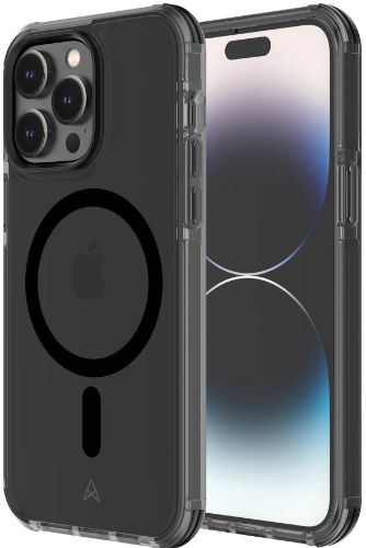 Axessorize PROShield Plus MagSafe Compatible Drop-tested Clear Phone Case for Apple iPhone 14 Pro - Smoke - Excellent