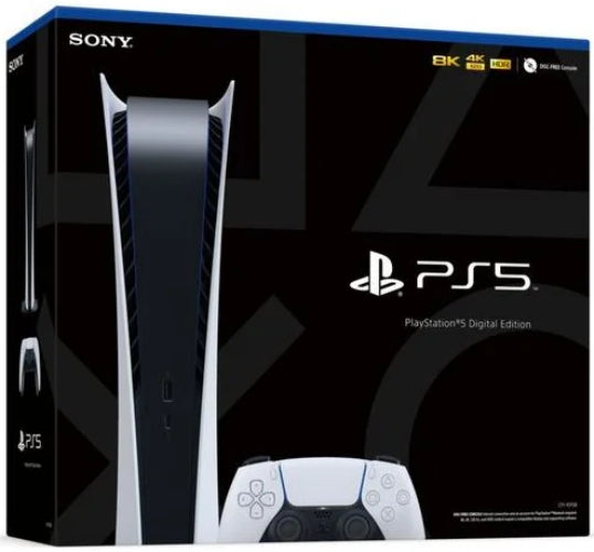 PlayStation 5 Digital Edition (Renewed) : Video Games 