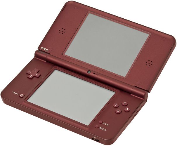 Restored Nintendo DSi XL (Burgundy) Handheld Video Game Console