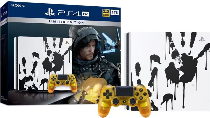 Sony Playstation 4 Pro 1tb Edition Death Stranding With Wireless