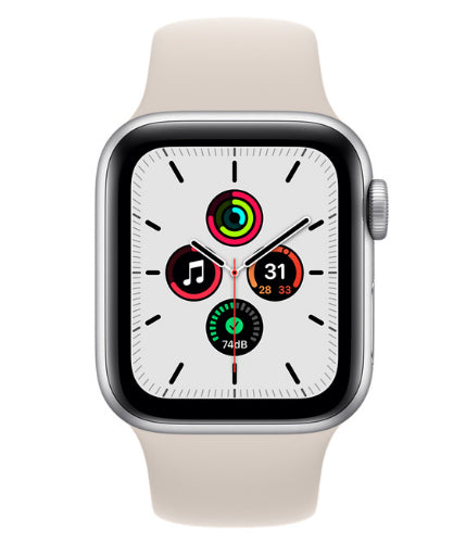 Refurbished Apple Watch SE Aluminum 40mm (GPS) Starlight Sport 