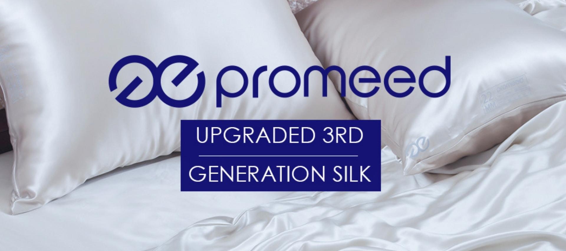 Promeed 3rd generation silk sheet set