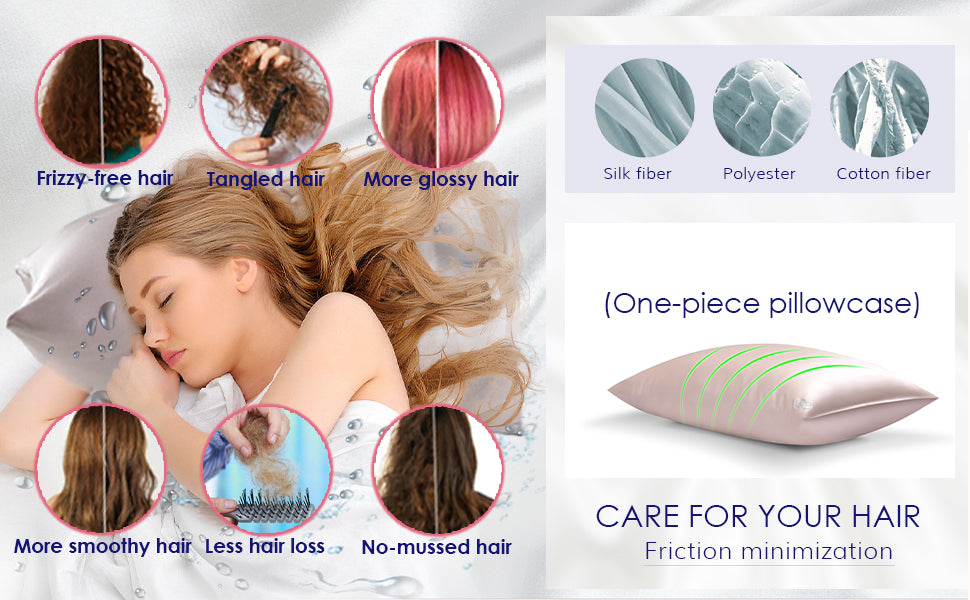 promeed silk pillowcases for hair