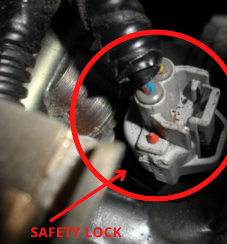 removing safety lock for injector bobcat doosan