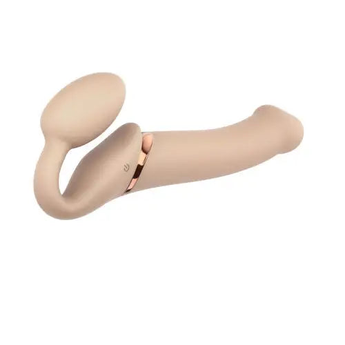 Strap-on-Me Vibrating Strap-On Large Vanilla 3