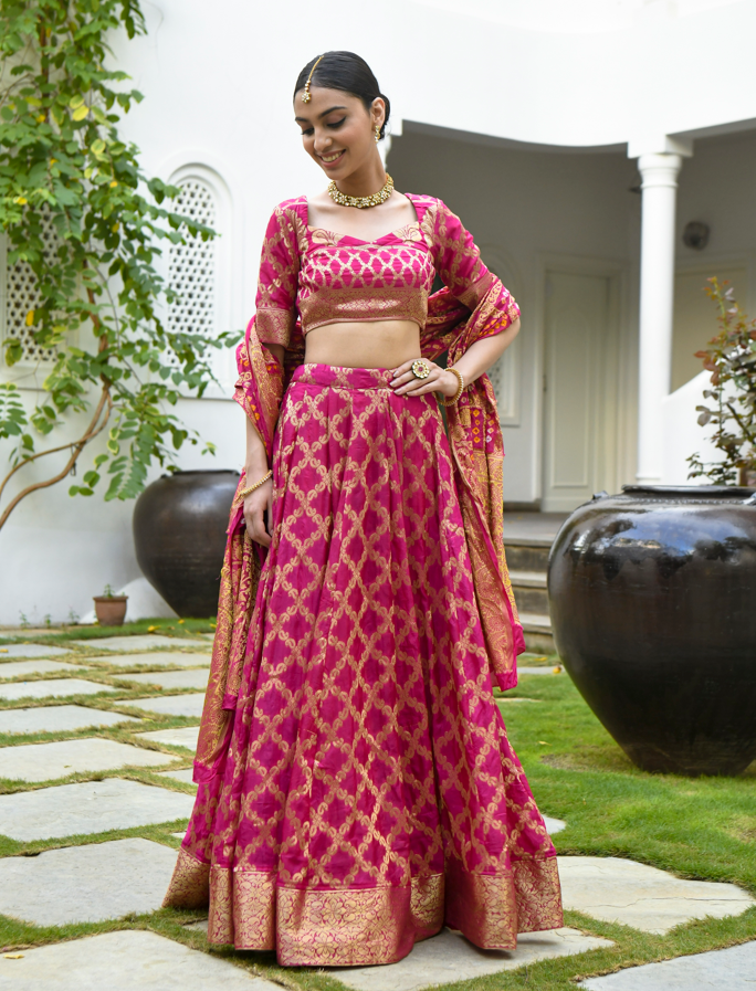 best lehenga brands saras the label