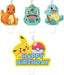 Pokémon Candles - Happy Birthday - Sweets 'n' Things