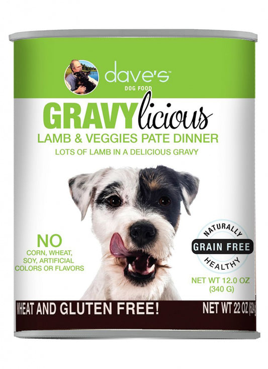 Dave's Pet Food Grain Free Canned Dog Food Pork Sweet Potato Entrée