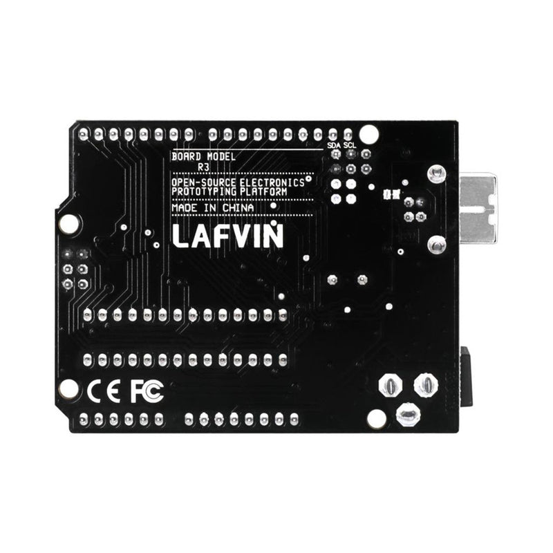 Lafvin For Uno R3 Board Atmega328p Atmega16u2 With Usb Cable For Ardui 6166