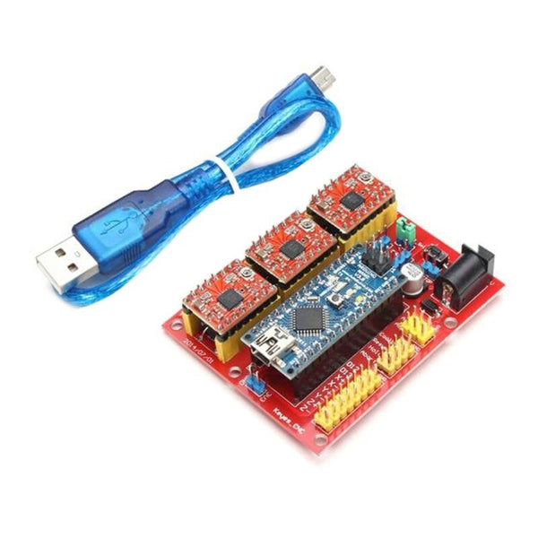 Kit d'imprimante 3D CNC Shield + UNO R3 Board +4 pilotes A4988 Arduino –  MONDUINO