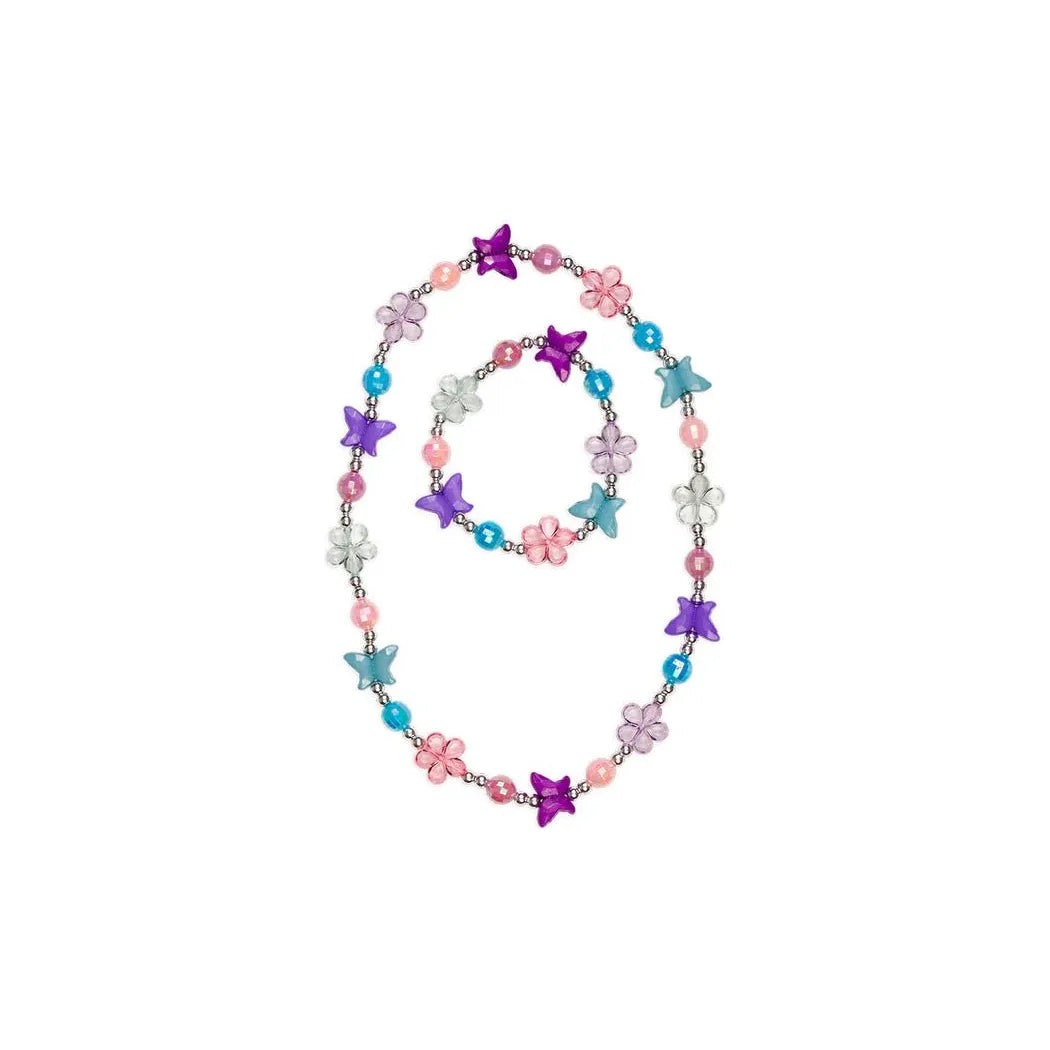 Flutter Me By Necklace & Bracelet Set