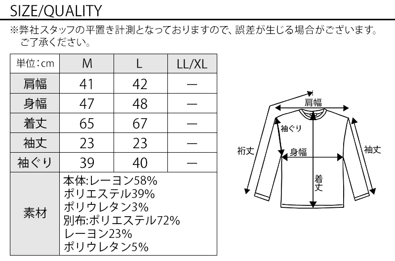 サイズ表