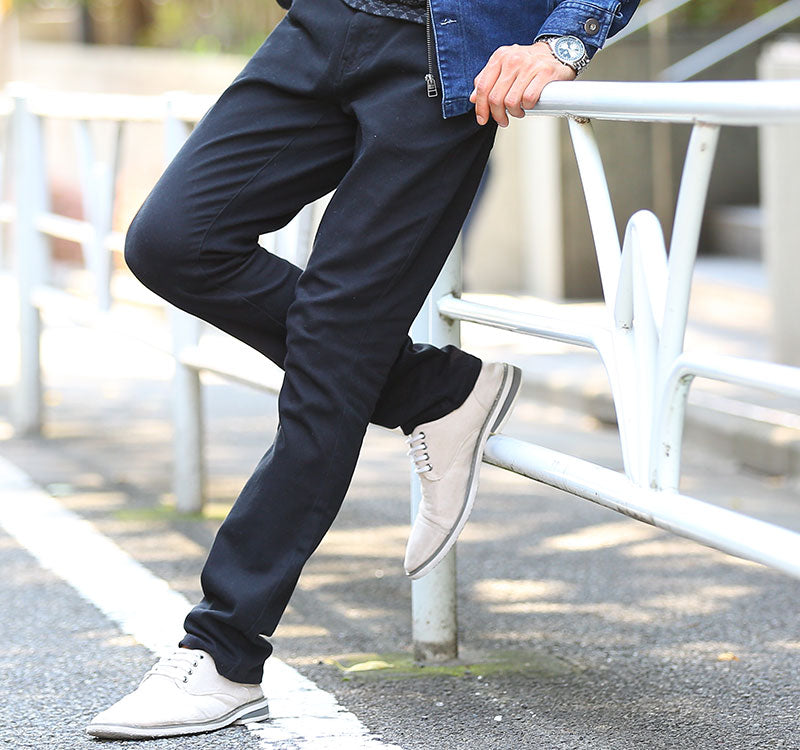 ☆ジャケットセット☆カーキジャケット×青チェックシャツ×黒パンツの3点コーデセット　187の詳細画像