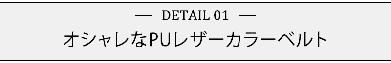 オシャレなＰＵレザーカラーベルト