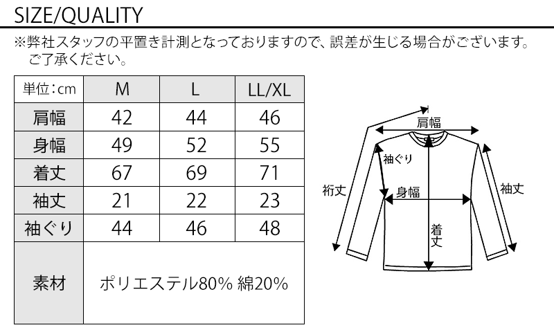 サイズ表