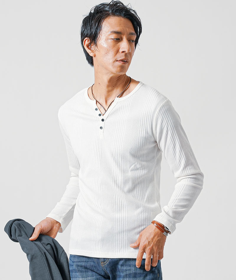 40代メンズ3点コーデセット　チャコーる長袖テーラードジャケット×白長袖Tシャツ×スリムデニムパンツ