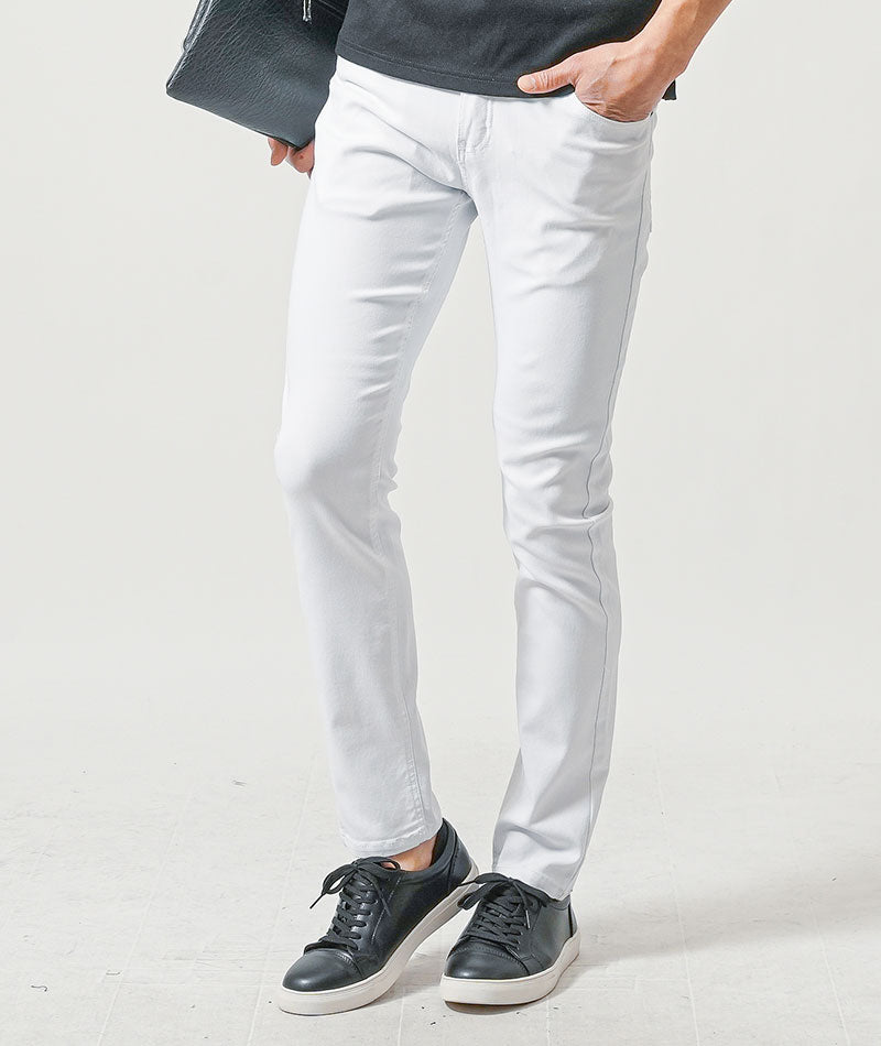 ちょいワル・イケオジメンズ3点コーデセット　黒7分袖テーラードジャケット×黒半袖Tシャツ×白スリムアンクルチノパンツ