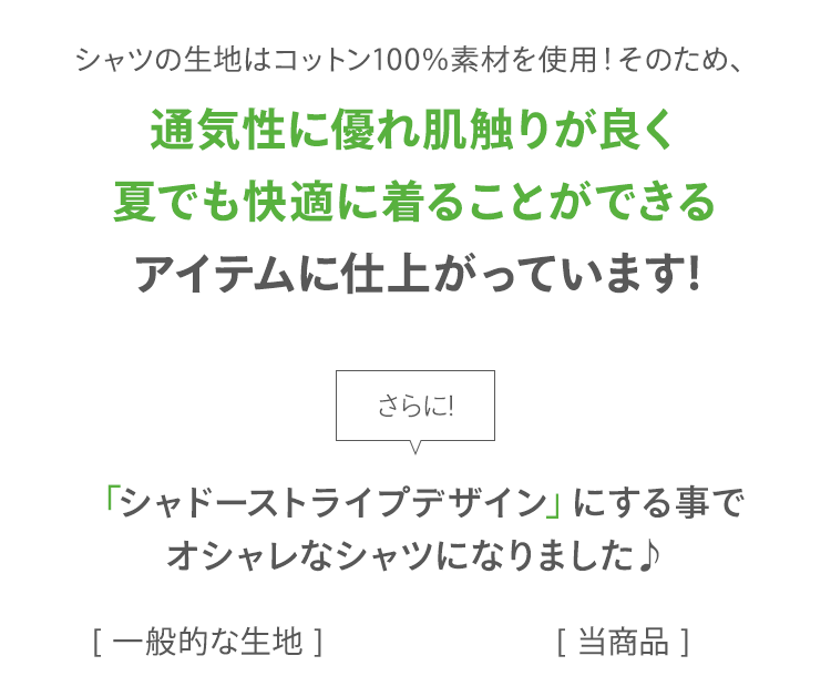 コットン100%ジップデザイン半袖シャツ×ボーダー半袖カットソー 2点セット