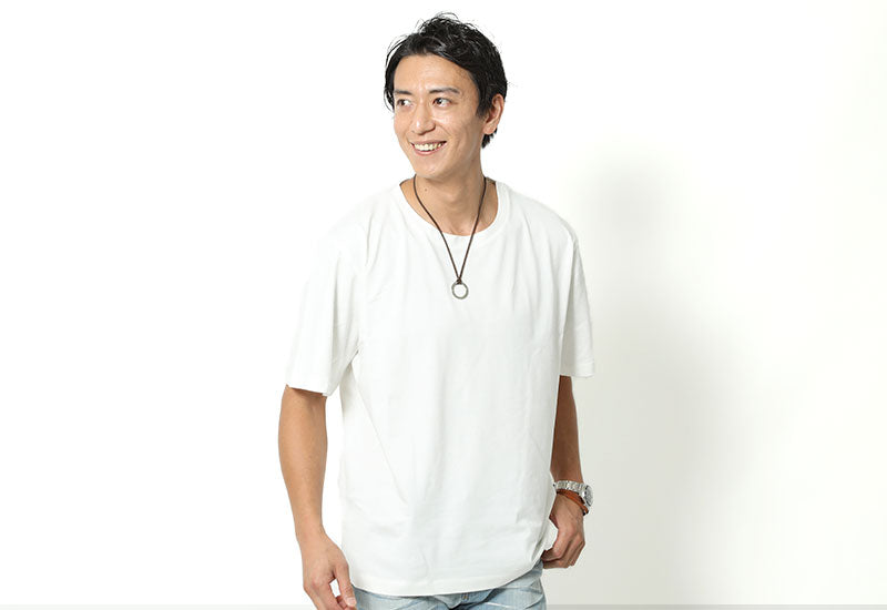 「セール品」リラックスシルエット半袖Tシャツ×シンプルベスト　２点セットの詳細画像