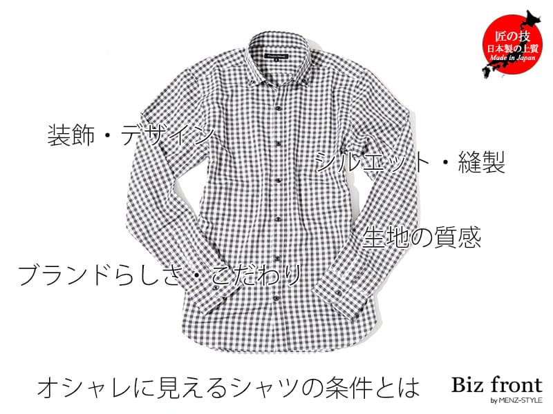 有名ブランドじゃなくてもいい！おしゃれな日本製ブランドチェックシャツ