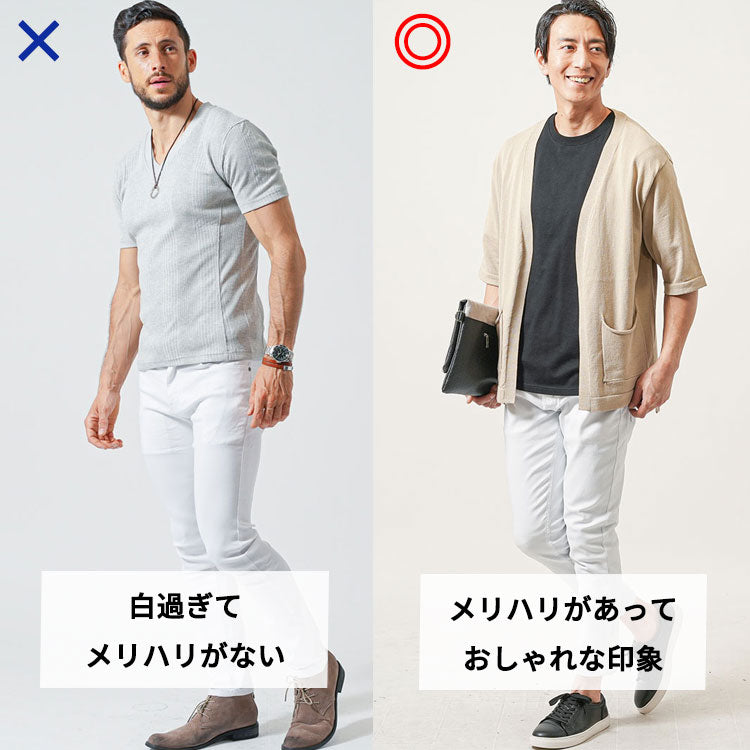 ちょいワル ファッション 30代 夏