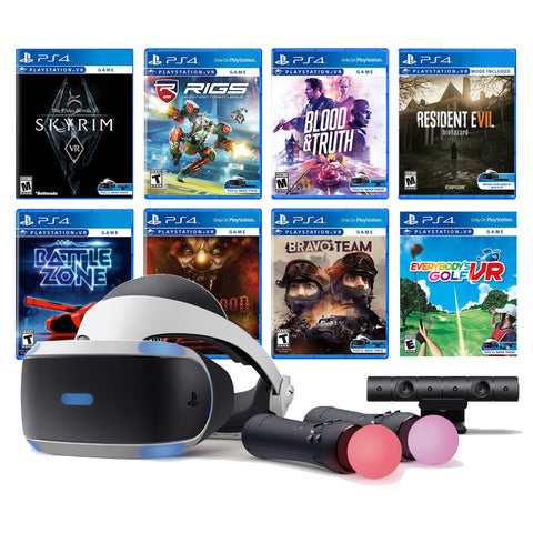 PlayStation VR 11-In-1 Deluxe PS4 & PS5 VR Headset, –