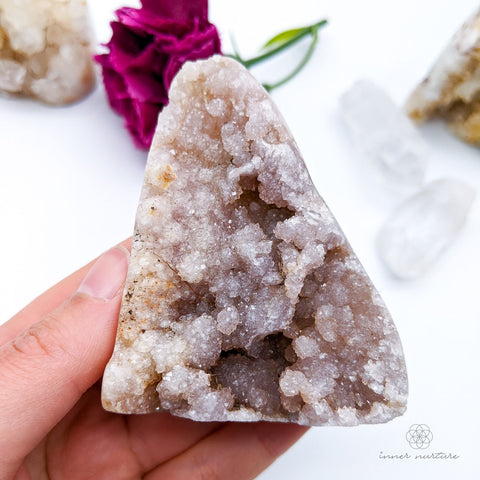 Pink Amethyst crystal - Inner Nurture Australia