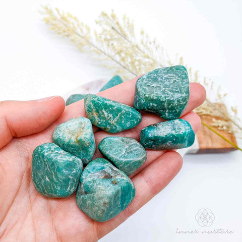 amazonite tumble - inner nurture crystal shop australia